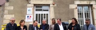 La Poste et France Services signent, à Sombernon, un mariage au service des habitants !